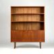 Buffet haut vintage Schrank, design danois, années 1960, milieu du siècle