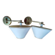 A pair of wall lights.