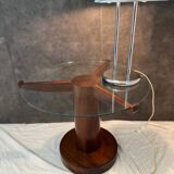 Vintage IKEA chrome lamp 1970 by Robert Sonneman
