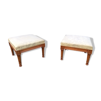 Pair of directoire style foot rest