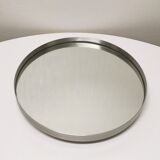Aluminum mirror by Pierre Vandel, 1970