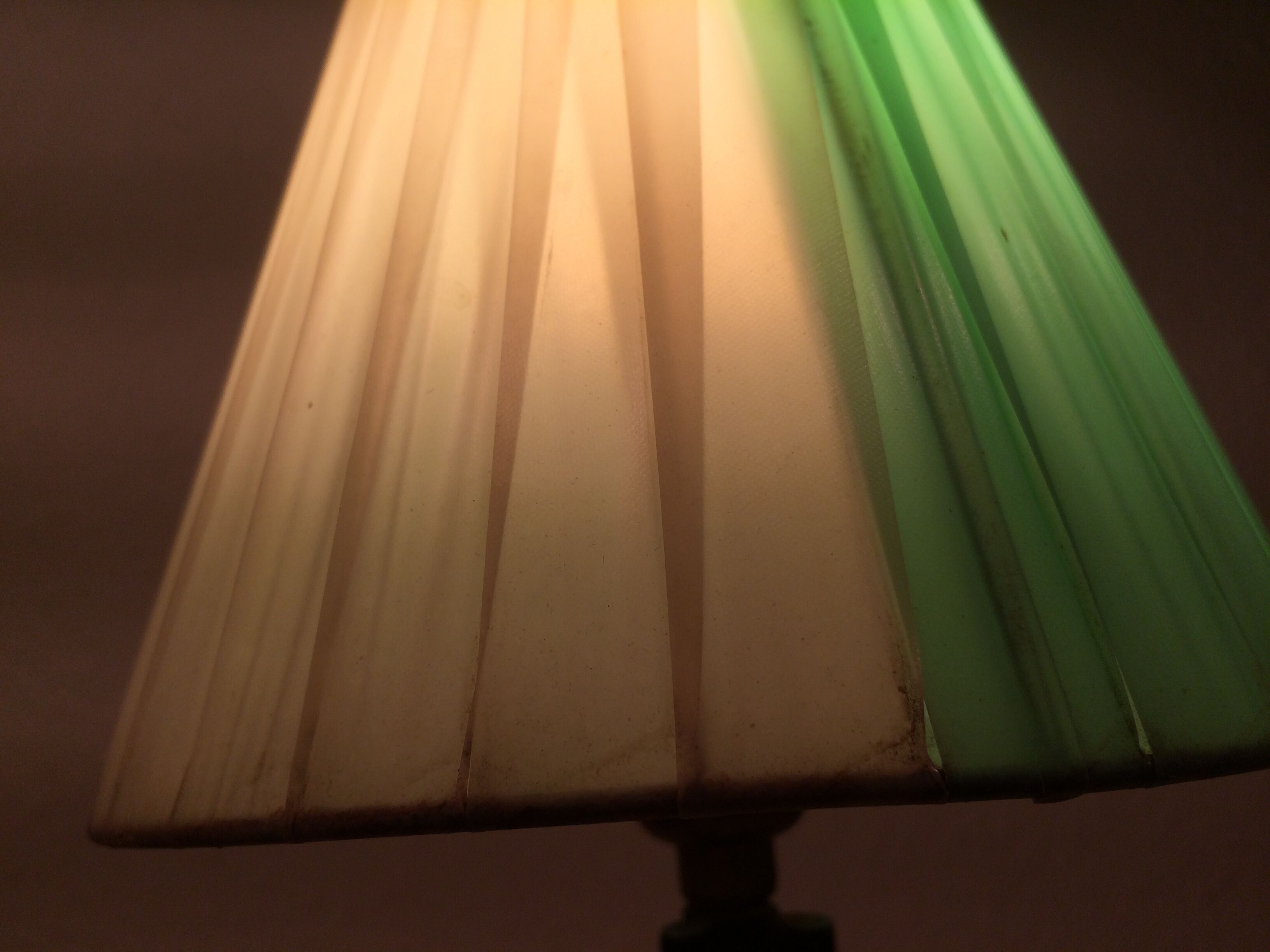 Lampe tripode métal années 50
