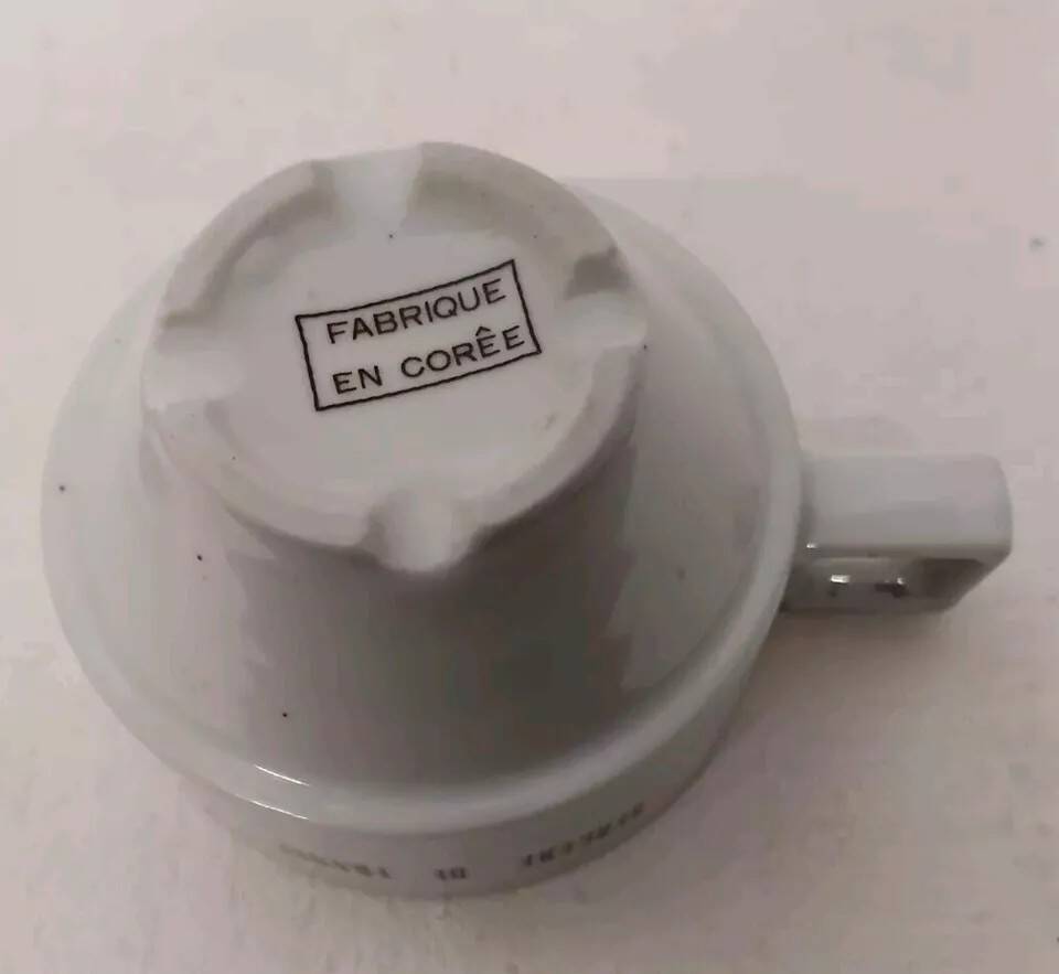 Vintage Bergère De France Espresso Cup and Saucer Set