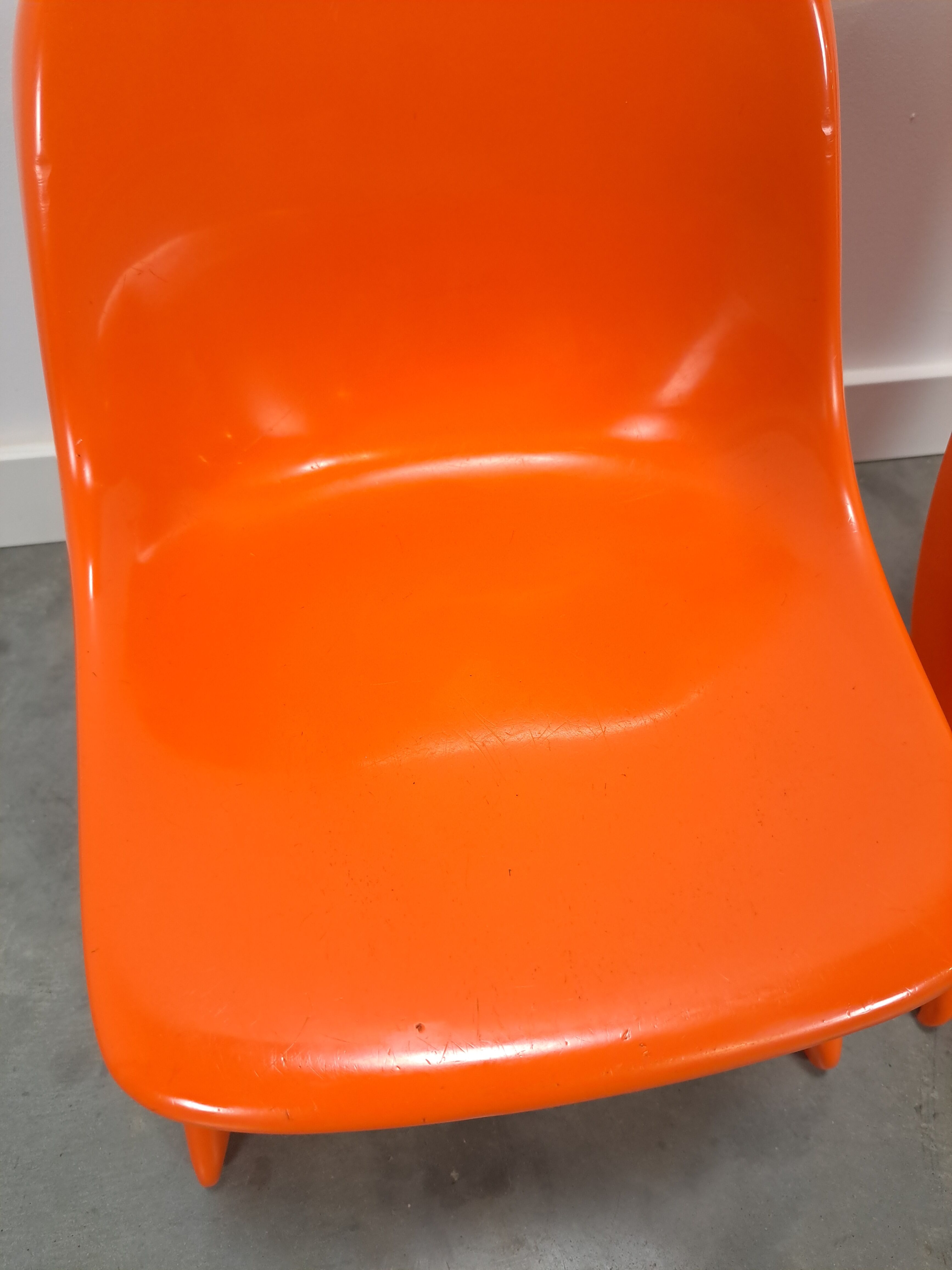 Casala, Casalino high chair 1972 orange