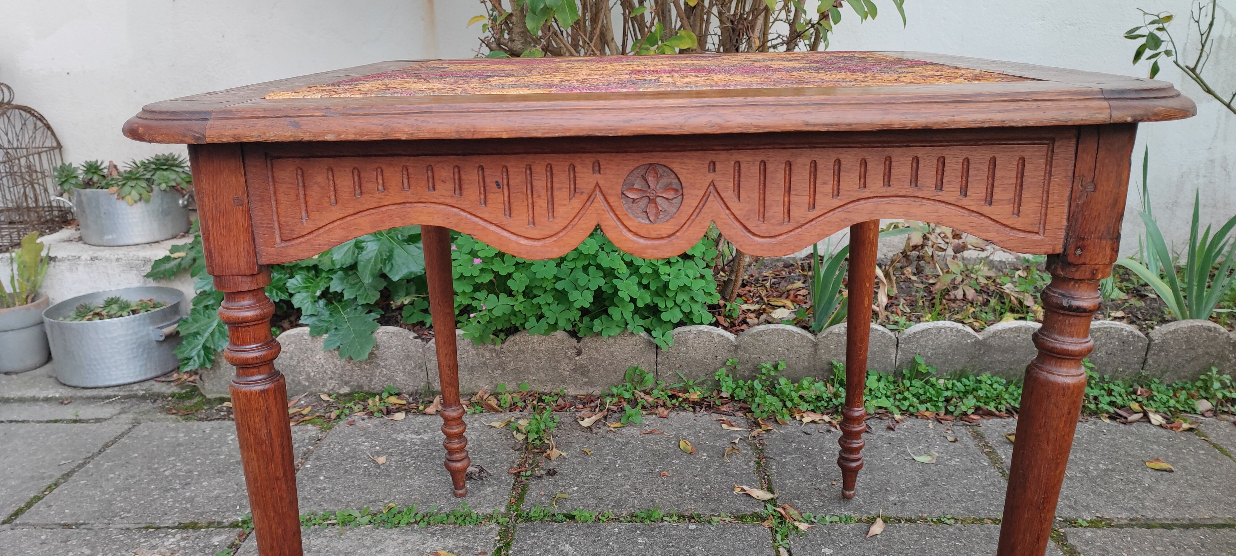Early 20th century bridge table