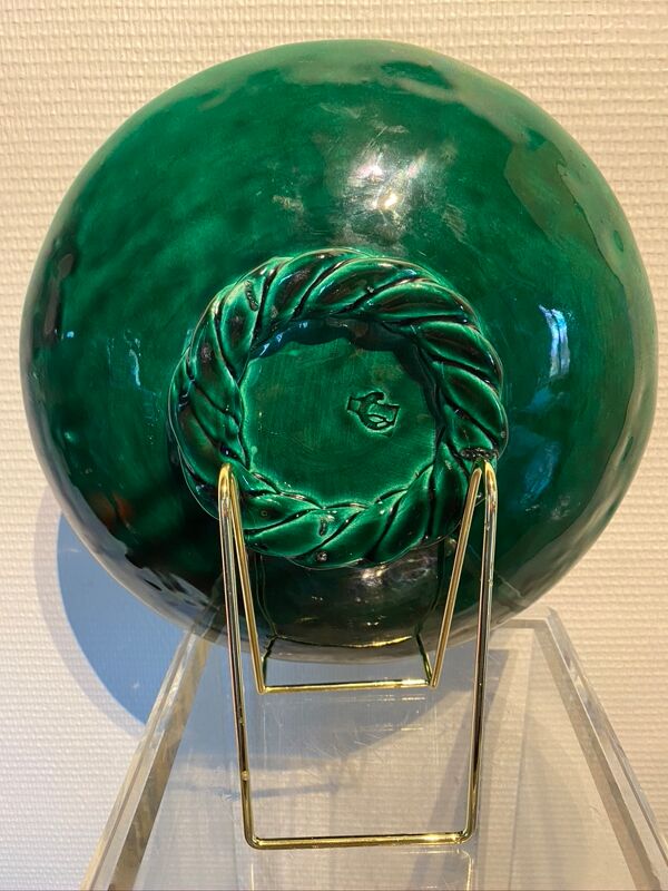 Plat Vallauris Maison Giuge 1950