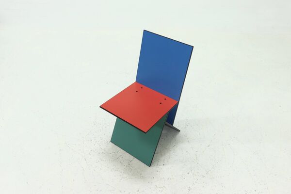Rare chaise Verner Panton Vilbert pour IKEA années 1990