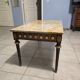 Louis XVI style coffee table - marble, porcelain medallions