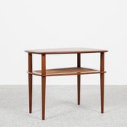 Table d'Appoint Danoise Mid-Century en Teck par Peter Hvidt & Orla Mølgaard-Nielsen