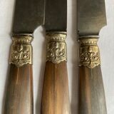 Lot of 12 horn handle knives