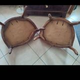 Paire de fauteuils style Louis XV