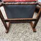 Fauteuil grand père recouvert de tissu