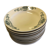 11 hollow plates Longchamps Lutece