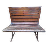 Double Sprague Paris Metro bench 1930