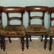 Lot de 4 chaises style Empire