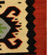 Handmade vintage runner rug red wool turkish area rug - 81x200cm