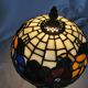 Tiffany style lamp, leaded stained glass, art nouveau.
