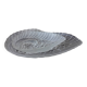 2 plats en verre cygne