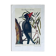 Ancient ornithological engraving, green peak