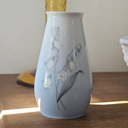 Vase soliflore vintage au muguet Bing & Grondahl Danemark - 1950