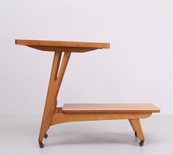 Table TV à deux niveaux, années 1950, Hollande