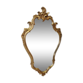 Baroque gilded wooden mirror 68x42cm