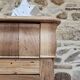 Antique walnut chest of drawers