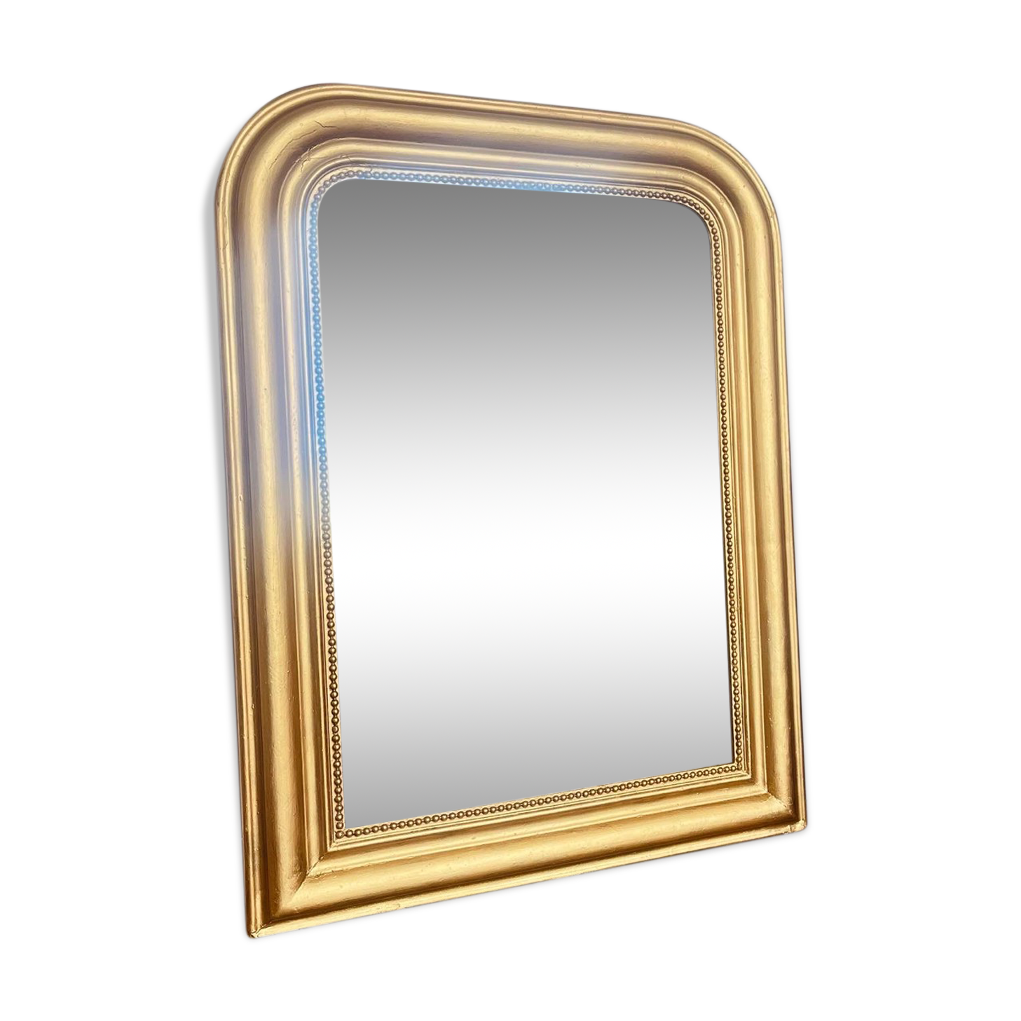 Old Louis Philippe mirror, bead, 84 × 62 cm