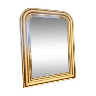Old Louis Philippe mirror, bead, 84 × 62 cm