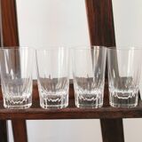 Baccarat set of four Spear model glasses