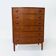 Danish curved chest of drawers, 1960s | teak (2nd)
