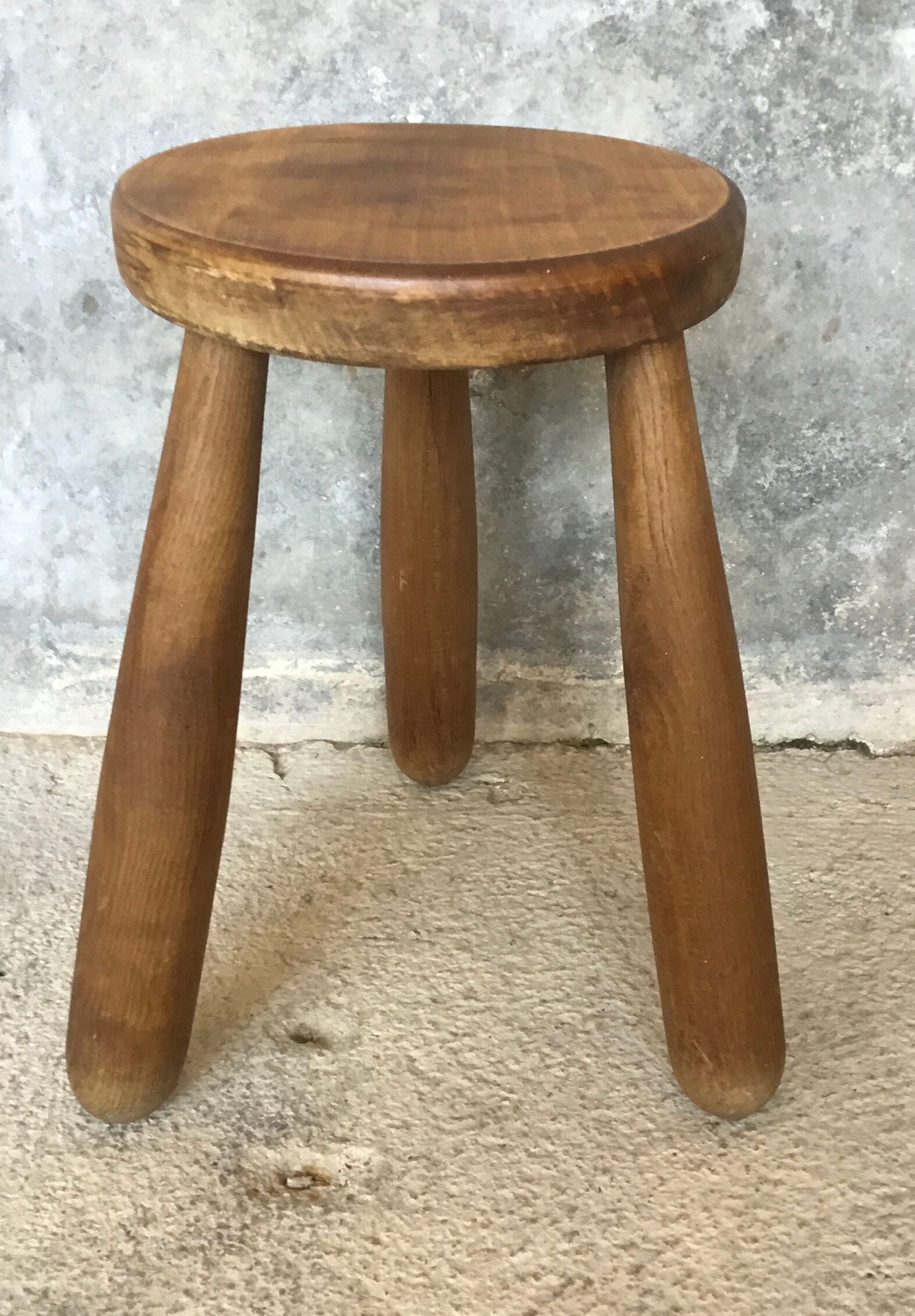 Vintage tripod farm stool - 1960