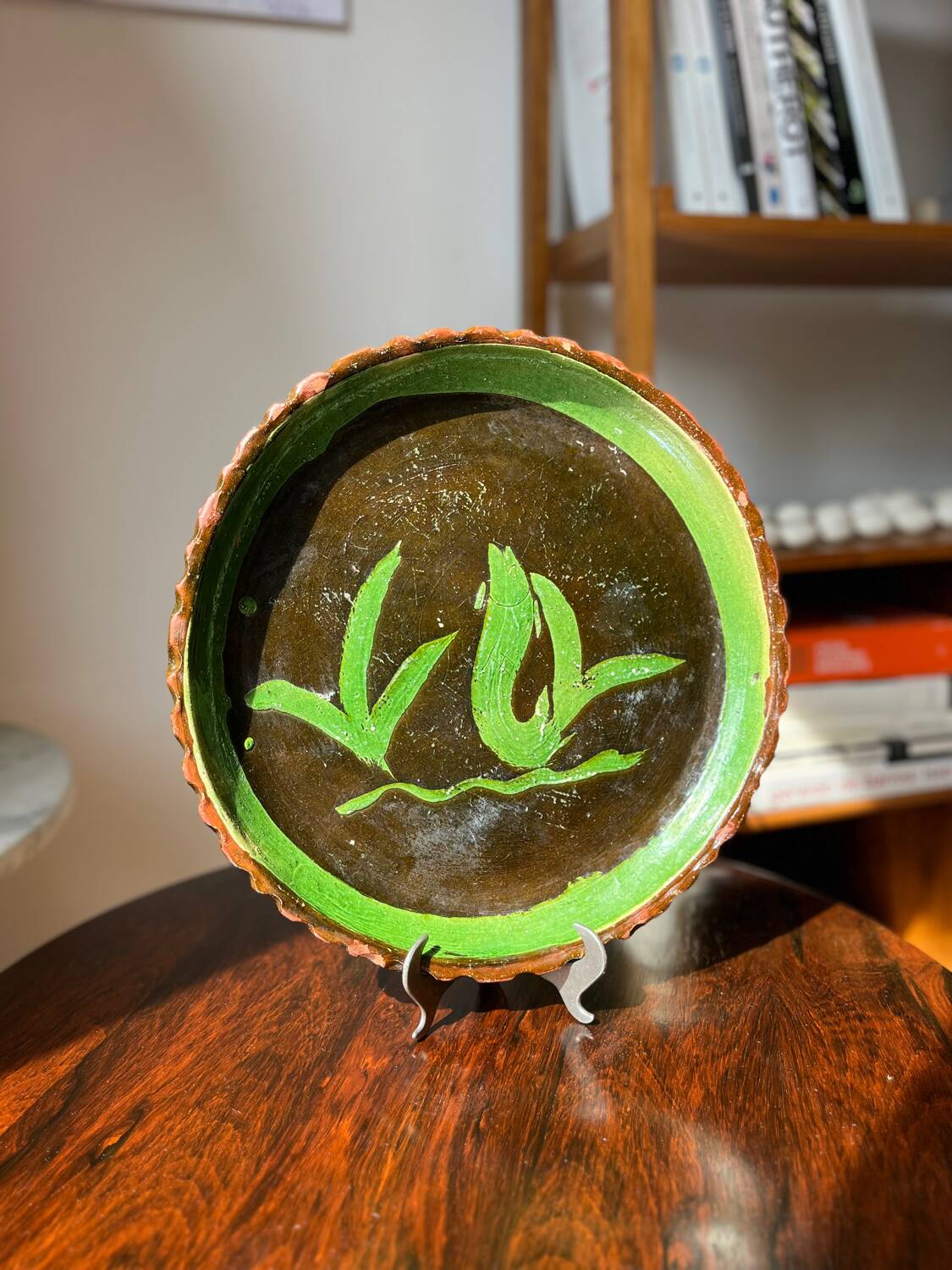 Mexico. Ceramic dish from Patamban