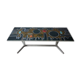 Ceramic coffee table 70s