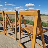 Set of 4 Vintage Folding Chairs