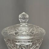 Solid crystal candy box. 24% lead.