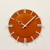 Industrial Office Wall Clock from Pragotron, 1970s