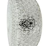 Vintage Glass Wall or Ceiling Light, 1970s