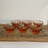 6 Rosaline champagne glasses