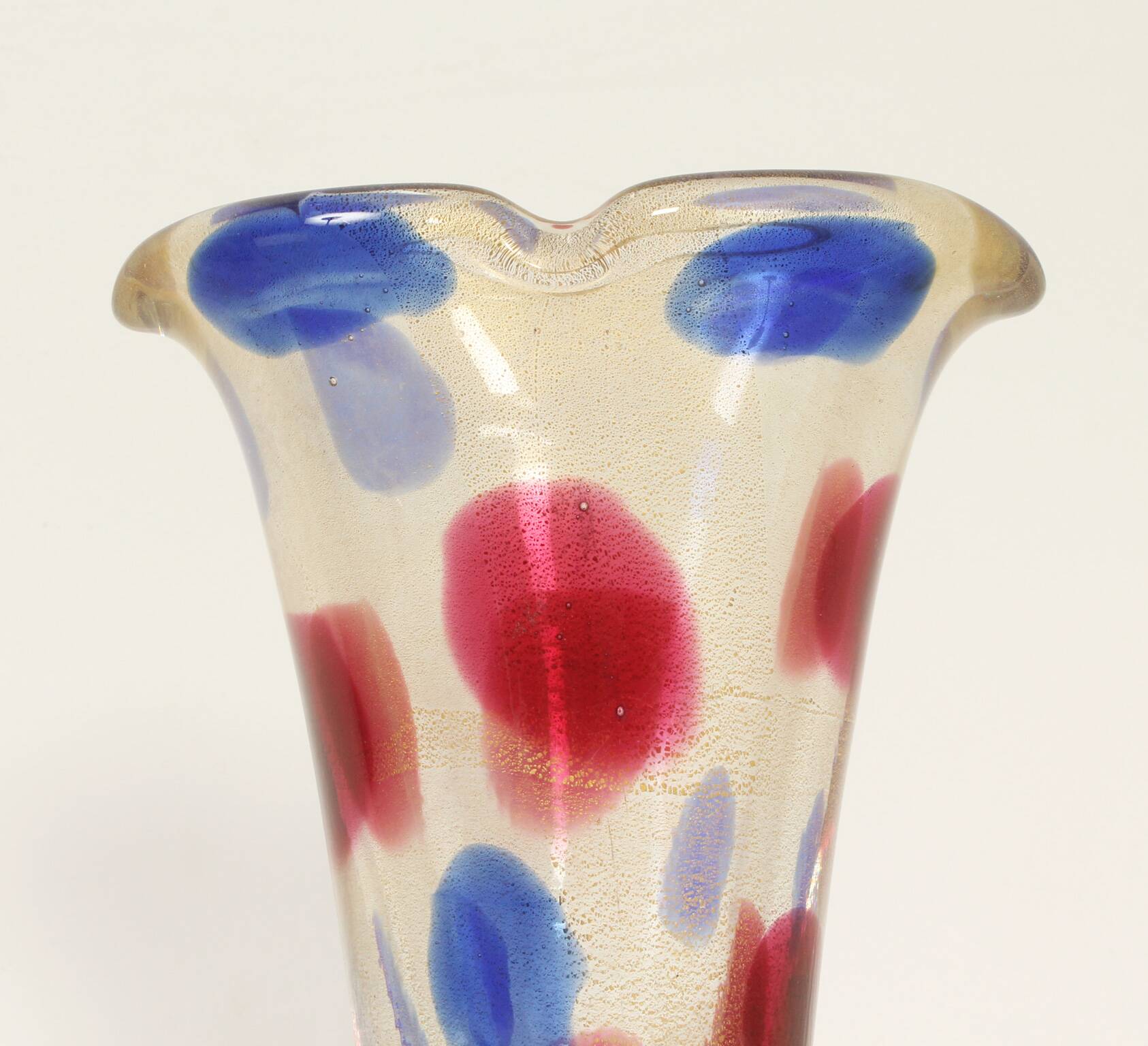 Vase by Fratelli Toso, Italy, 1950s.