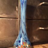Soliflore vase in blown glass