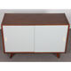 Vintage dark oak chest of drawers by Jiri Jiroutek, model U-452, 1960