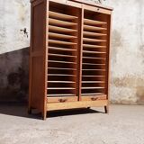 Double curtain binder