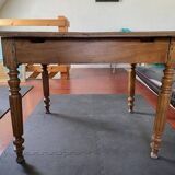 Antique square bar table