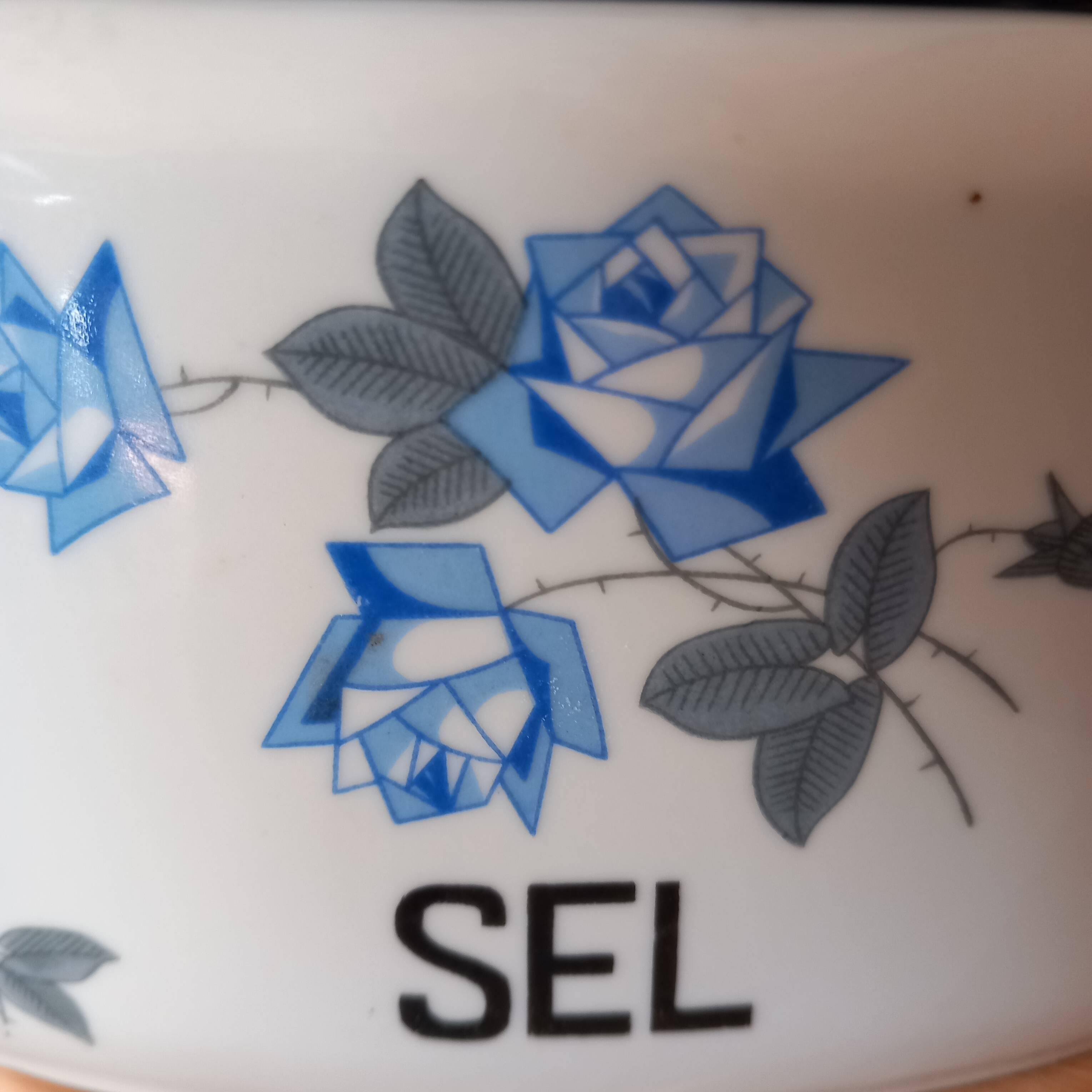 Vintage wall salt box