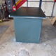 Bureau métallique vert