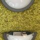 lot of 2 half-moon wall sconces in speckled sage green made in Italy vintage