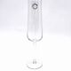 Carafe and 6 stemmed glasses made of Murano glass.