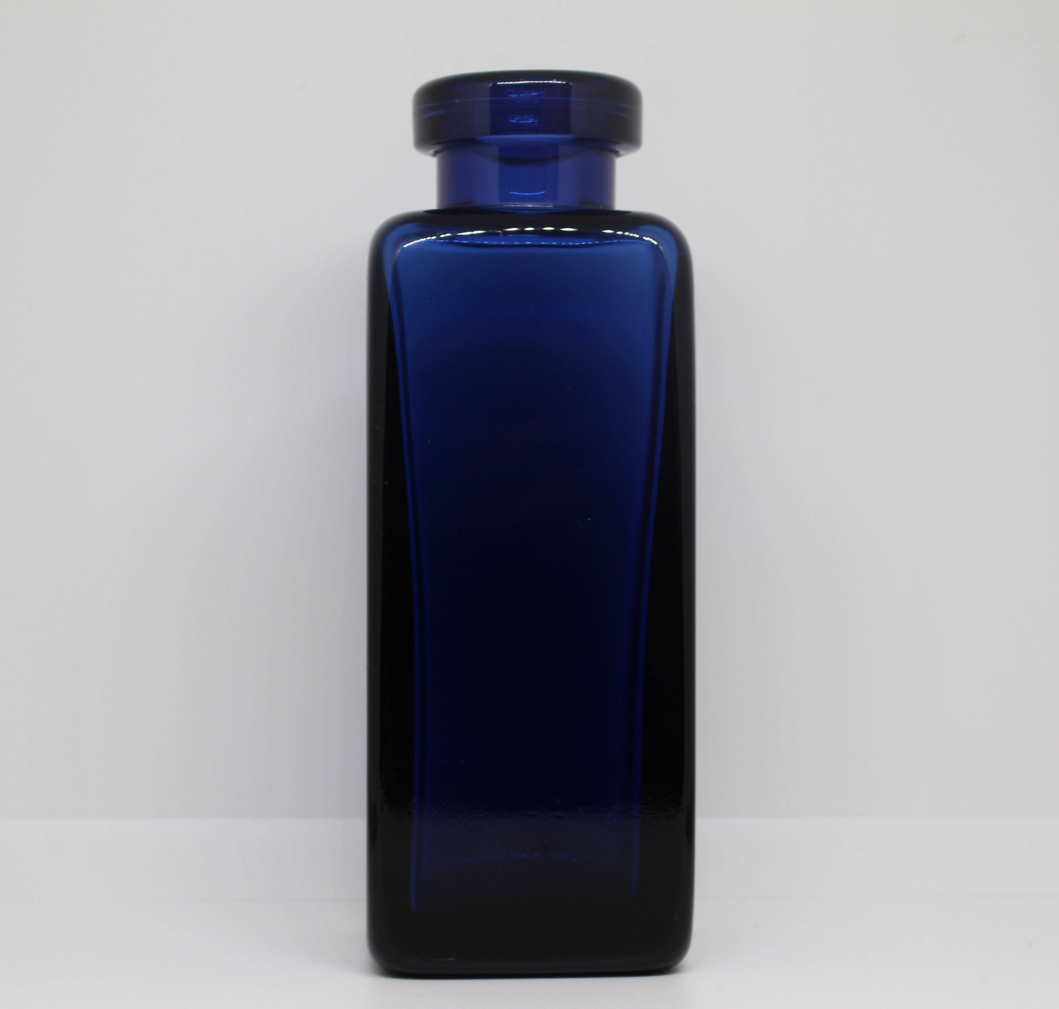 Solid cobalt blue vase