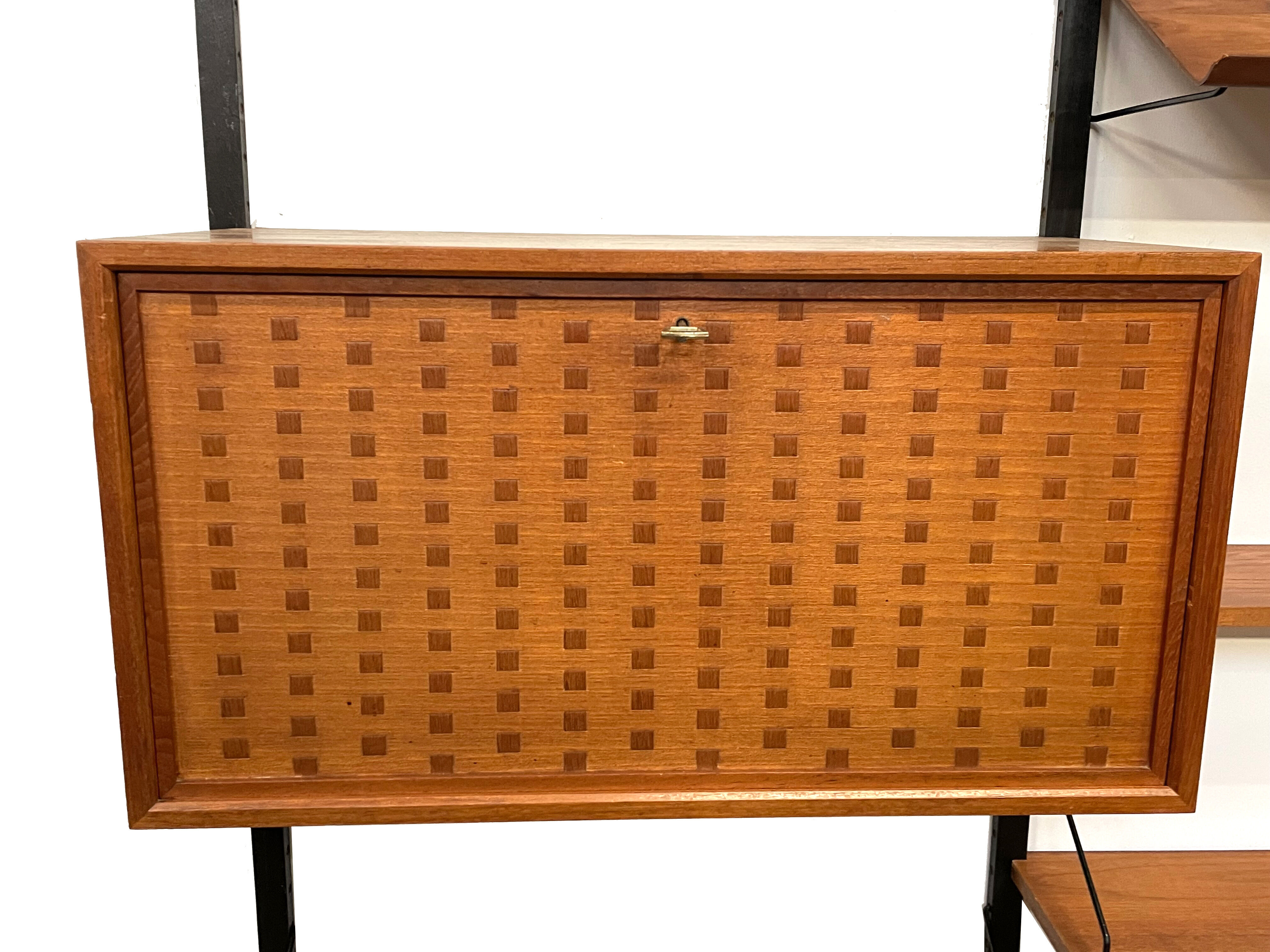Vintage Poul Cadovius Royal System wall system wall unit
